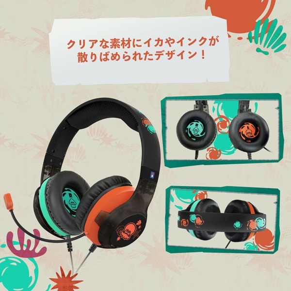 PSL Splatoon Raiders HORI Gaming Headset Standard for Nintendo Switch 2