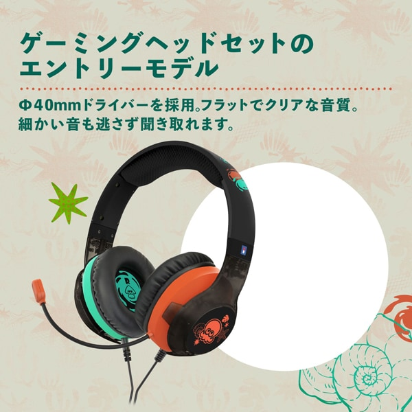 PSL Splatoon Raiders HORI Gaming Headset Standard for Nintendo Switch 2