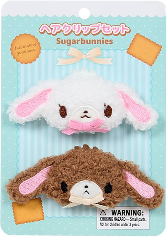 Sanrio Hair Clip Set Sugarbunnies Rabbit ( biscuit ) Japan