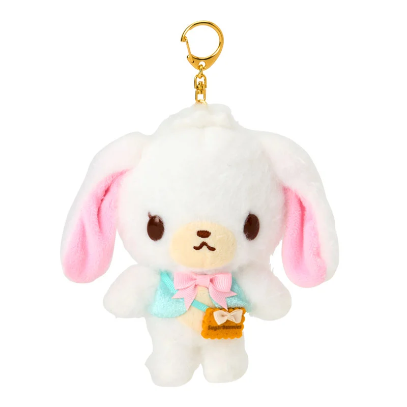 Sanrio Mascot Holder Sugarbunnies white rabbit ( biscuit ) Japan NEW