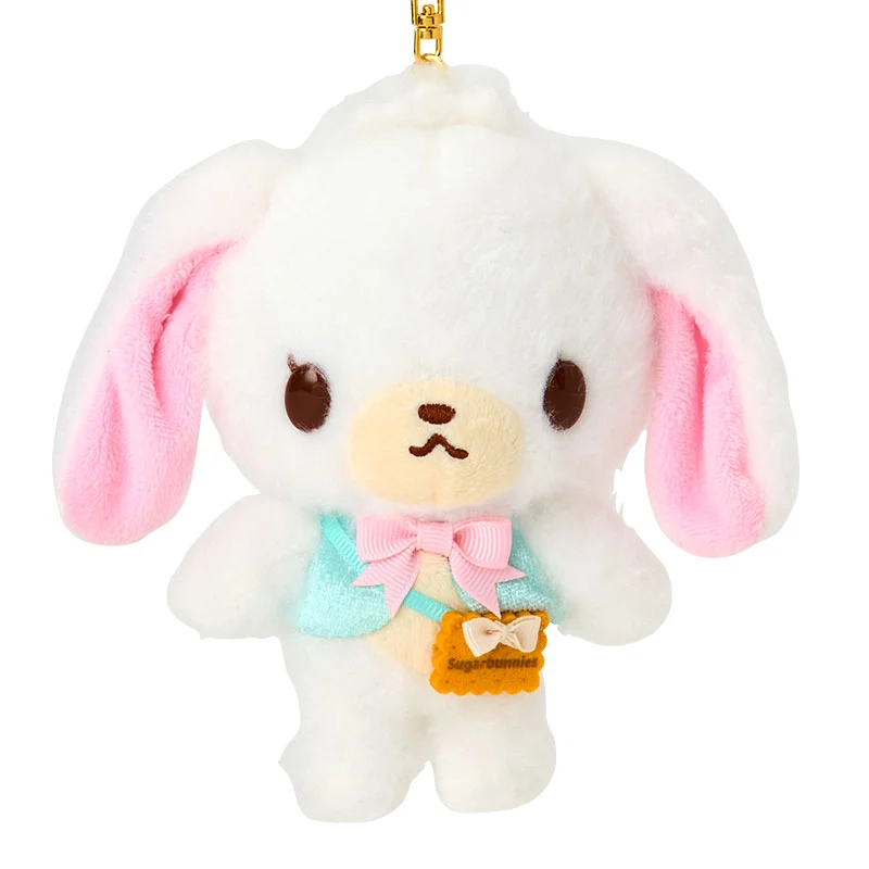 Sanrio Mascot Holder Sugarbunnies white rabbit ( biscuit ) Japan NEW