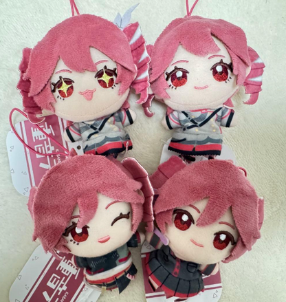 Kasane Teto Finger Puppet Plush Doll Stuffed Toy Set of 4