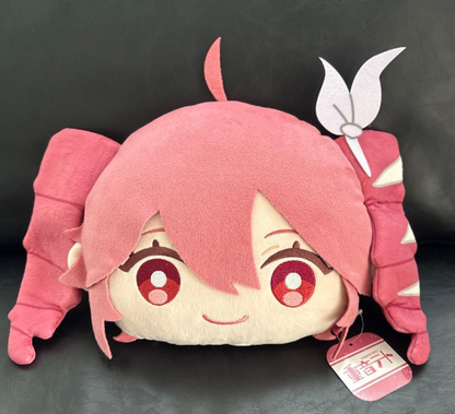 Kasane Teto Face Cushion Plush Doll Stuffed Toy 40cm