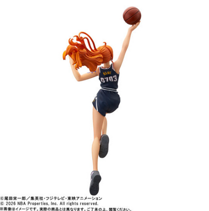 PSL ONE PIECE × NBA MASTER STARS PIECE THE NAMI DENVER NUGGETS Figure Japan