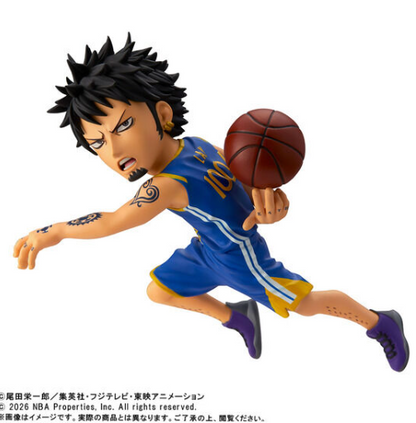 PSL One Piece x NBA WCF World Collectable Figure Law 9cm