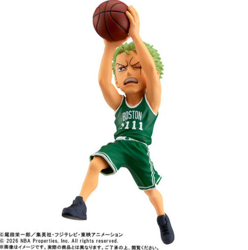 PSL One Piece x NBA WCF World Collectable Figure RORONOA ZORO 9cm
