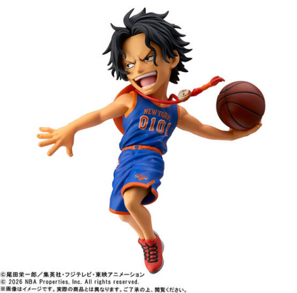 PSL One Piece x NBA WCF World Collectable Figure Portgas D. Ace 9cm