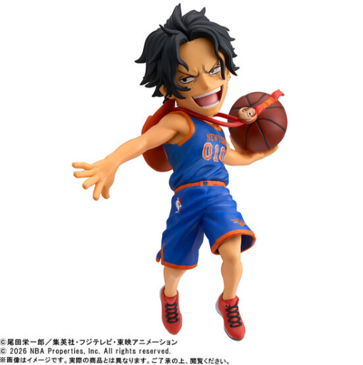 PSL One Piece x NBA WCF World Collectable Figure Portgas D. Ace 9cm
