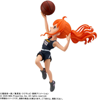 PSL One Piece x NBA WCF World Collectable Figure NAMI 9cm