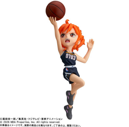 PSL One Piece x NBA WCF World Collectable Figure NAMI 9cm