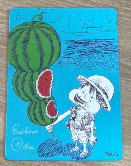ONE PIECE METAKIRA LUFFY CARD RARE JAPAN SIGN SUMMER COMIC FAIR NATSU COMI 2026