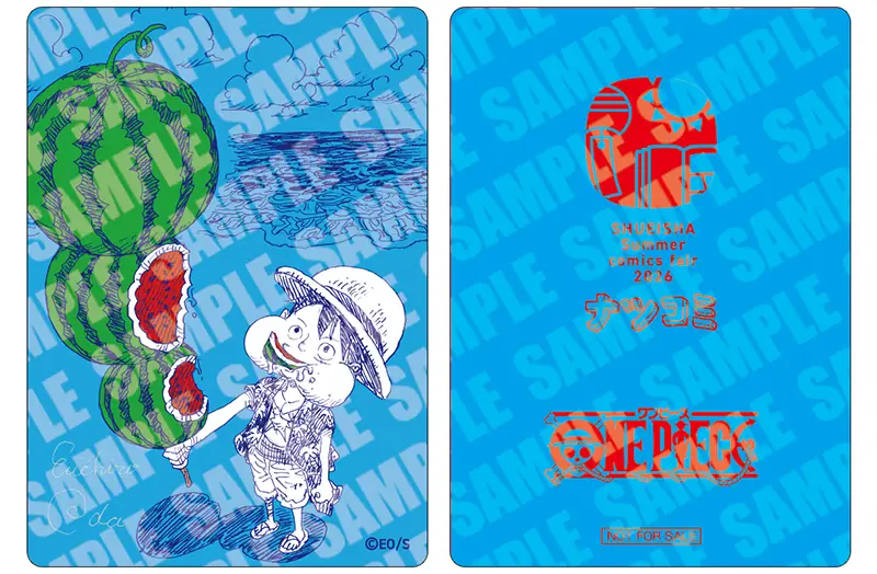 ONE PIECE METAKIRA LUFFY CARD RARE JAPAN SIGN SUMMER COMIC FAIR NATSU COMI 2026