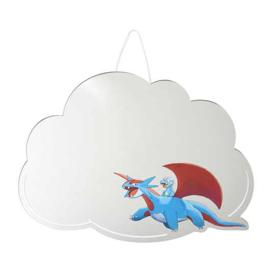 Pokemon Center Original Soaring Dreams Salamence Bagon Acrylic Mirror Jul.2