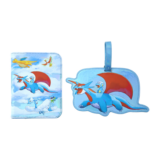Pokemon Center Original Soaring Dreams Passport Case & Luggage Tag Set Jul.2