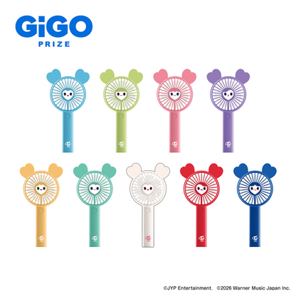 TWICE LOVELYS GIGO Handheld Fan All 9 Types JAPAN limited