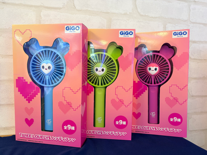 TWICE LOVELYS GIGO Handheld Fan All 9 Types JAPAN limited