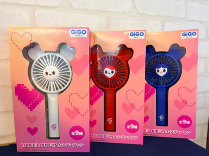 TWICE LOVELYS GIGO Handheld Fan All 9 Types JAPAN limited