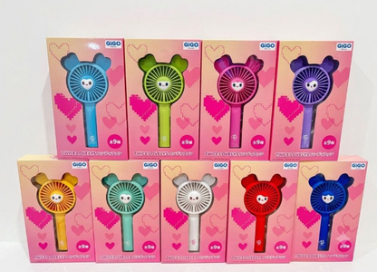 TWICE LOVELYS GIGO Handheld Fan All 9 Types JAPAN limited