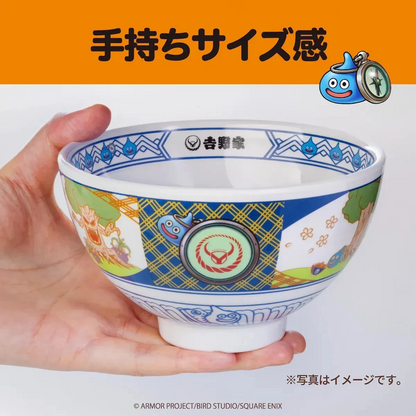 Yoshinoya DRAGON QUEST WALK Melamine Collaboration Rice Bowls New Japan