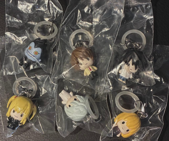 Death Note landmark accessory complete set 6 Capsule Toy Gacha NEW