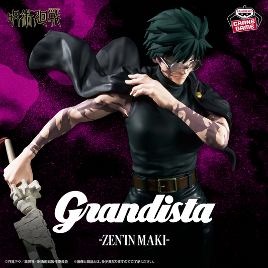 PSL Jujutsu Kaisen Grandista Zenin Maki Figure NEW Japan Anime Manga