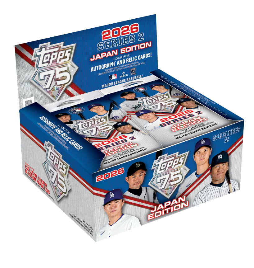PSL 2026 Topps Series 2 Baseball Japan Edition Factory Sealed Box
