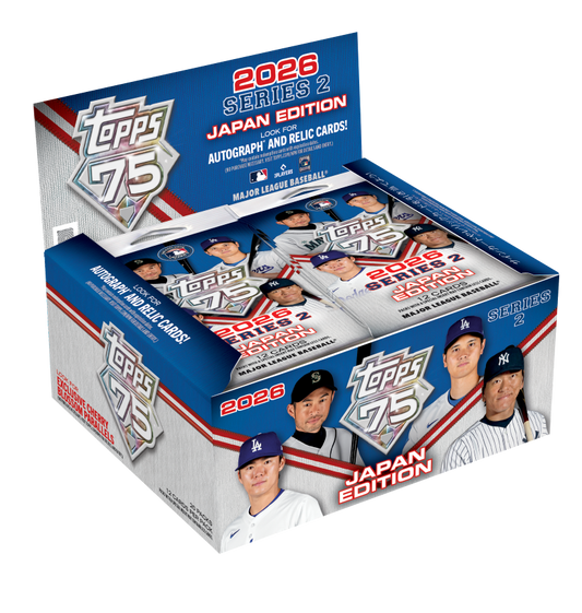 PSL 2026 Topps Series 2 Baseball Japan Edition Factory Sealed Box