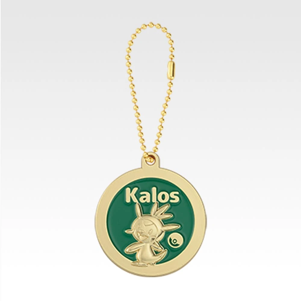 Pokemon 30th Anniversary Ichiban Kuji vol.2 K Prize Metal Charm Chespin
