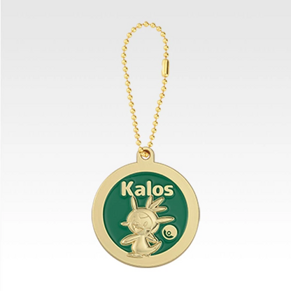 Pokemon 30th Anniversary Ichiban Kuji vol.2 K Prize Metal Charm Chespin
