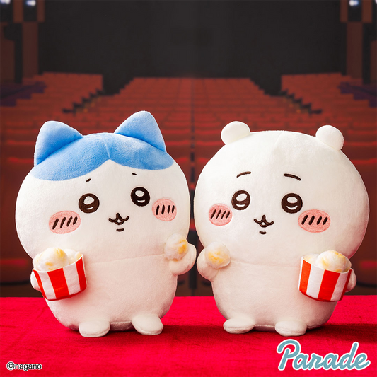 Chiikawa Movie 2026 Mermaid Popcorn Plush Toy Set of 2 Japan