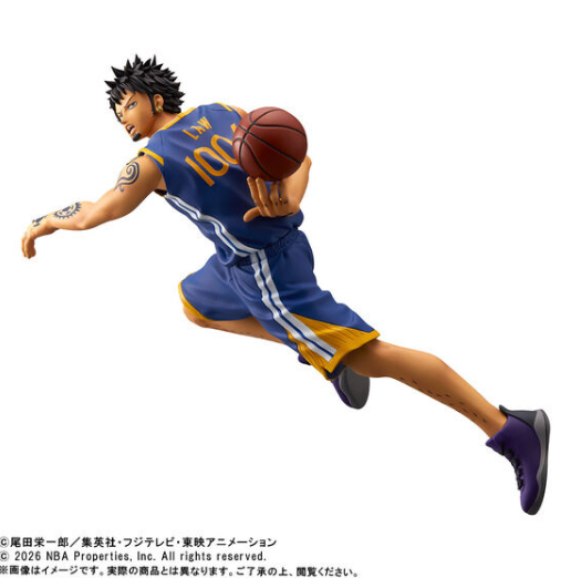 PSL ONE PIECE × NBA MASTER STARS PIECE THE TRAFALGAR.LAW GOLDEN STATE WARRIORS