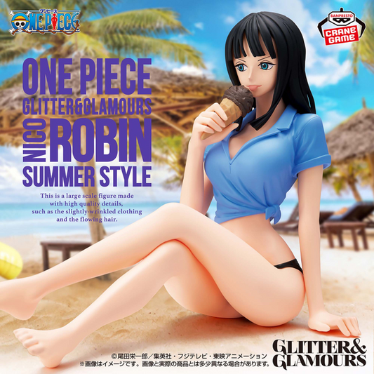 ONE PIECE NICO ROBIN SUMMER STYLE GLITTER&GLAMOROUS Figure From Japan