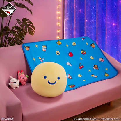 Bandai Ichiban Kuji Tamagotchi Paradise Prize B Dekabebimarutchi Cushion Blanket