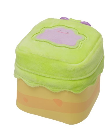 PSL Pokemon Center Original Pokémon Pokopia Square Pouch with Carabiner Ditto