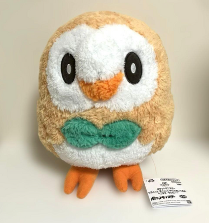 Pokemon Soft Fluffy Plush Toy Skitty & Rowlet Full Set Bandai Japan 2026