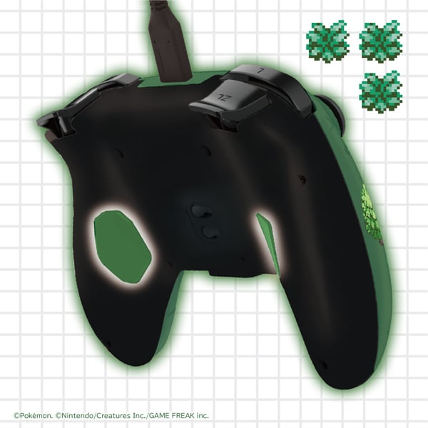 PSL Pokémon HORI Wired HORI PAD TURBO for Nintendo Switch Pixel Green Controller
