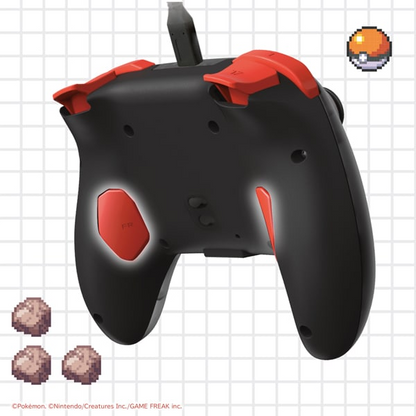 PSL Pokémon HORI Wired Controller Turbo Pixel Red Nintendo Switch 2 NEW 2026