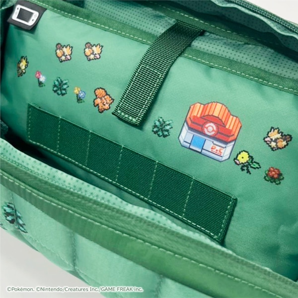 PSL Pokémon HORI Quilting Medium Pouch for Nintendo Switch 2 Pixel Green 2026