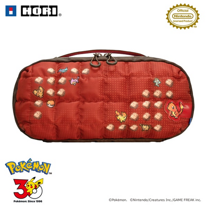 PSL Pokémon HORI Quilting Medium Pouch Pixel Red Nintendo Switch 2 NEW 2026