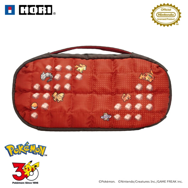 PSL Pokémon HORI Quilting Medium Pouch Pixel Red Nintendo Switch 2 NEW 2026