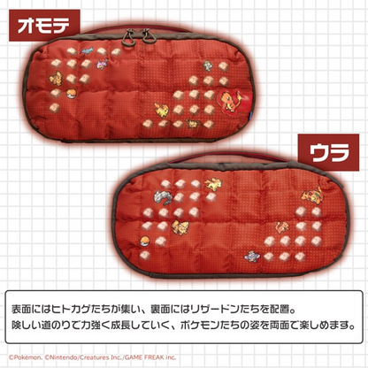 PSL Pokémon HORI Quilting Medium Pouch Pixel Red Nintendo Switch 2 NEW 2026