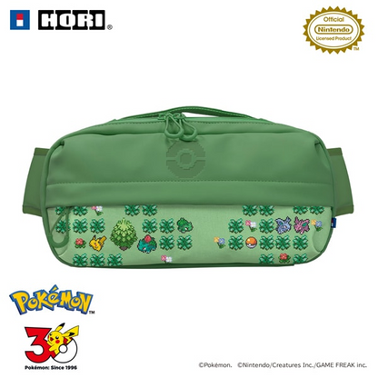 PSL Pokémon HORI 2WAY Shoulder Pouch Pixel Art Green Nintendo Switch 2 NEW 2026