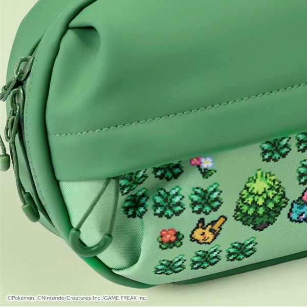 PSL Pokémon HORI 2WAY Shoulder Pouch Pixel Art Green Nintendo Switch 2 NEW 2026