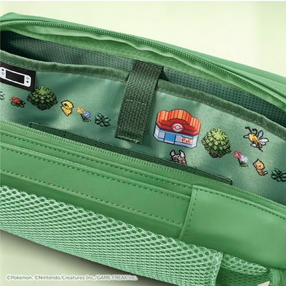PSL Pokémon HORI 2WAY Shoulder Pouch Pixel Art Green Nintendo Switch 2 NEW 2026