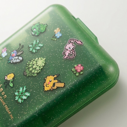 PSL Pokémon HORI Card Case 24 Pikachu Mew Pixel Art Green Switch 2 Japan 2026