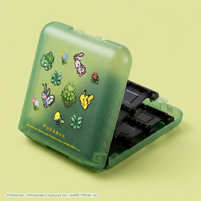 PSL Pokémon HORI Card Case 24 Pikachu Mew Pixel Art Green Switch 2 Japan 2026