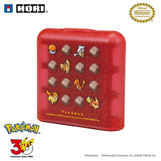 PSL Pokémon HORI Game Card Case 24 Cards Pixel Red Nintendo Switch 2 NEW 2026