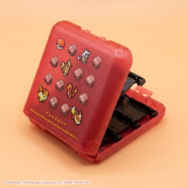 PSL Pokémon HORI Game Card Case 24 Cards Pixel Red Nintendo Switch 2 NEW 2026