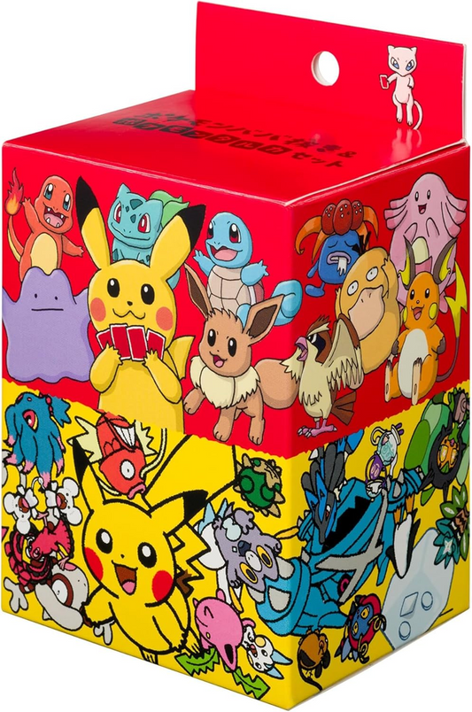 Pokemon Babanuki Old Maid Card Deck & Taruka Karuta Set Japanese