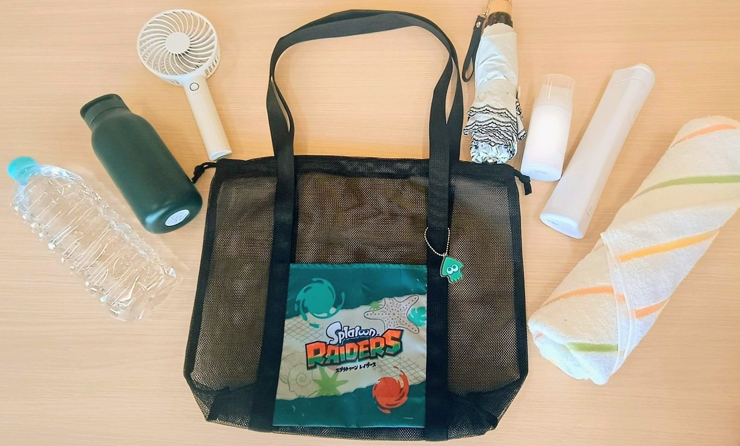 2026 Splatoon Raiders Japan-Exclusive Purchase Bonus Black Bag